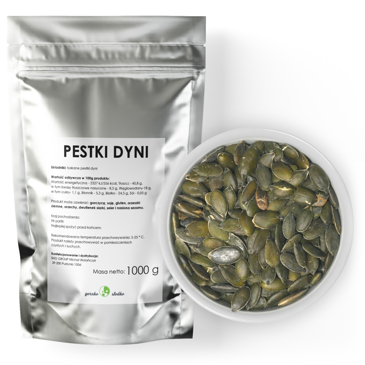Pestki dyni łuskane